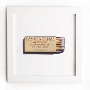 Matchbook Art - Las Ventanas Cabo Print